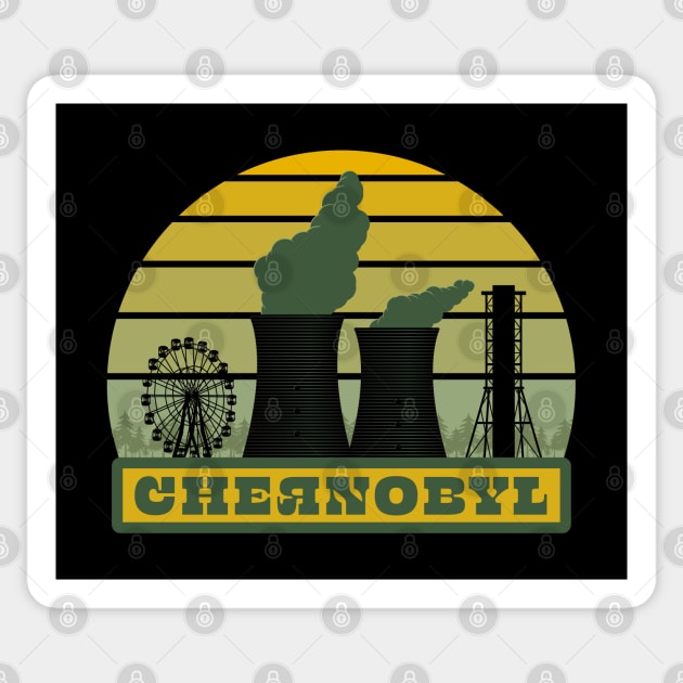 Chernobyl Tourist Sticker by CuriousCurios